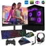 i5 14400F 16GB DDR5 512GB m2 8GB RTX5050 24 Monitörlü Oyun Bilgisayarı (Gaming SET)