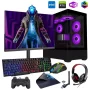 i7 14700F 16GB DDR5 1TB m2 12GB RTX5070 24 Monitörlü Oyun Bilgisayarı (Gaming SET)