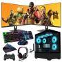i7 14700F 32GB DDR4 1TB M2 12GB RTX3060 Çift 24 Monitörlü Oyun Bilgisayarı (Gaming SET)