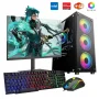 iNTEL i5 3N 8GB Ram 480GB SSD 4GB RX550 24 Monitörlü Oyun Bilgisayarı
