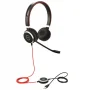 Jabra HSC017 Usb Stereo Kablolu Mikrofonlu kulaklık 2.El Çağrı merkezi Kulaklığı