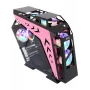 Robotic Case Ax9  5x12Cm Fan Gaming PC Kasası Gaming Pembe Oyuncu kasası