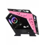 Robotic Case Ax9  5x12Cm Fan Gaming PC Kasası Gaming Pembe Oyuncu kasası