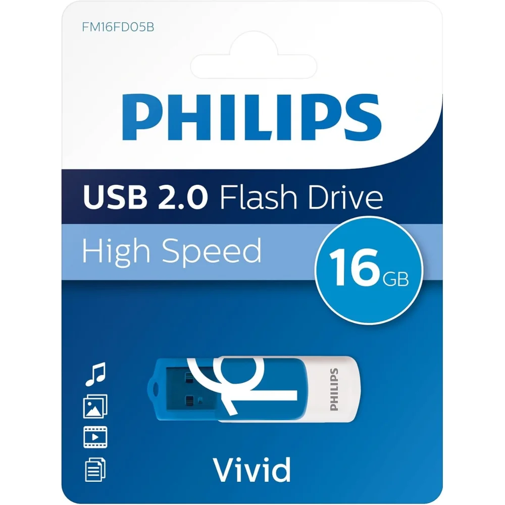 16GB USB 2.0 PHILIPS FLASH BELLEK