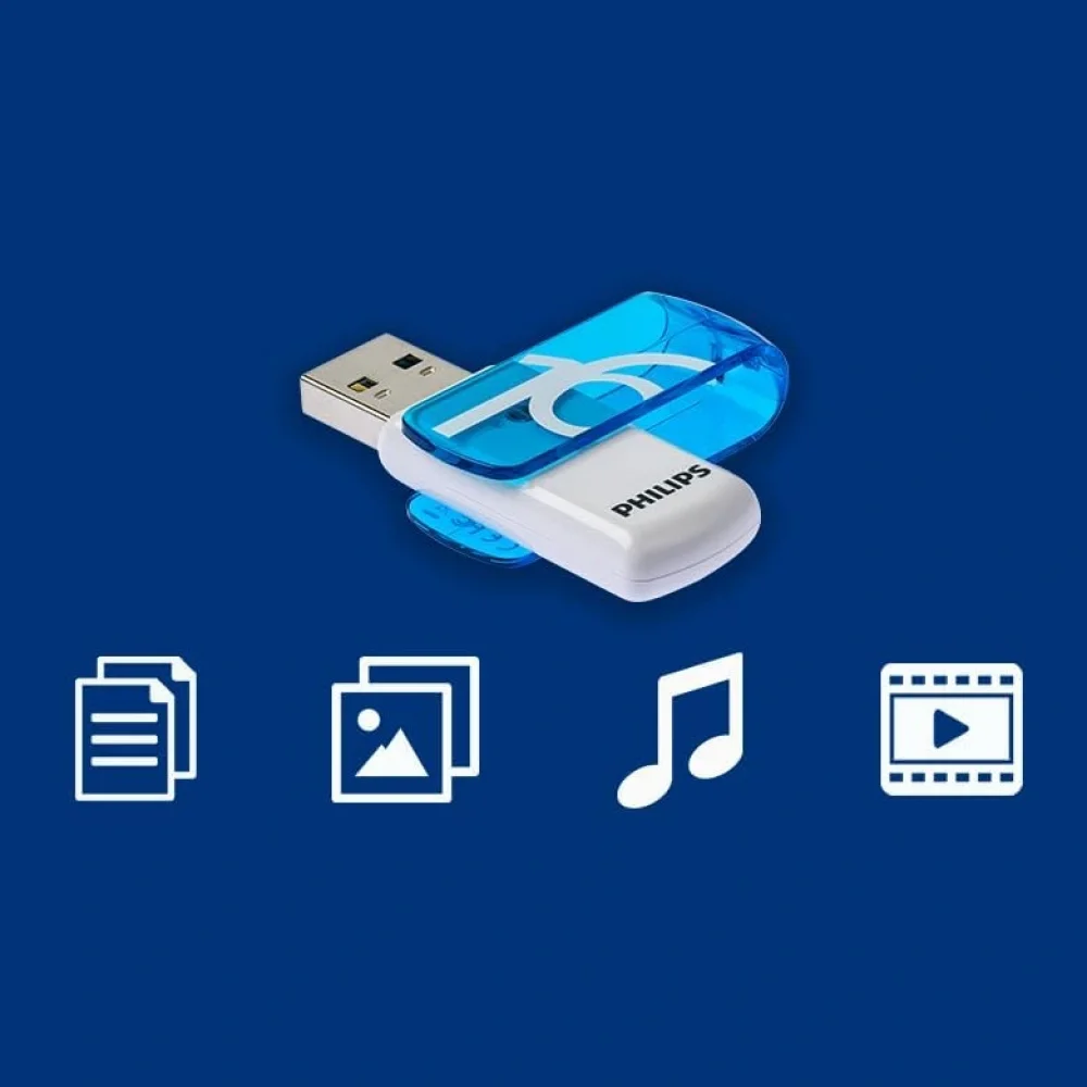 16GB USB 2.0 PHILIPS FLASH BELLEK