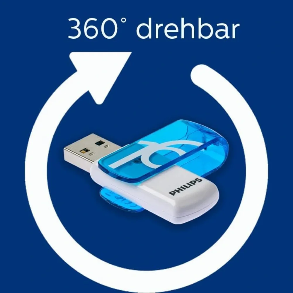 16GB USB 2.0 PHILIPS FLASH BELLEK