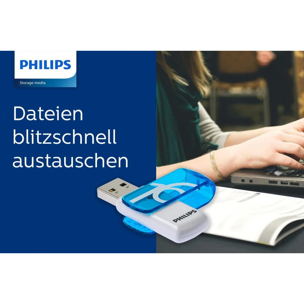 16GB USB 2.0 PHILIPS FLASH BELLEK