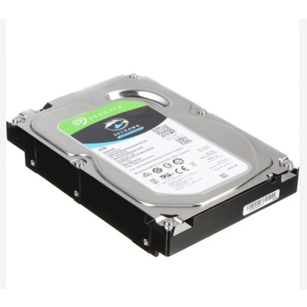 2.EL HDD 3.5 2TB SEAGATE SKYHAWK 5900RPM 64MB 7/24 GÜV. ST2000VX008