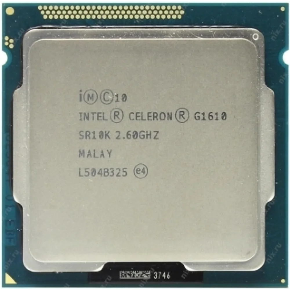 2.EL CPU İNTEL CELERON G1610 3. NESİL 2.60 GHZ 2MB 1155 TRAY