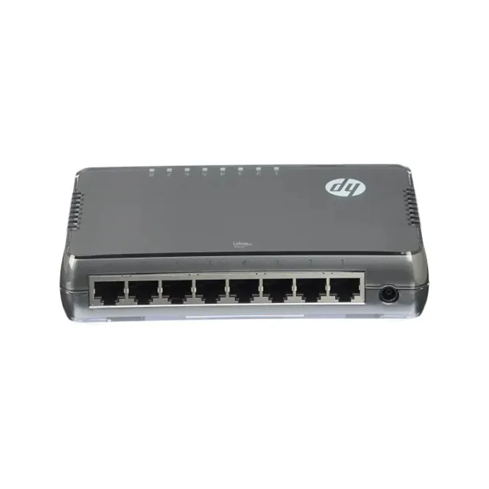 2.el switch 8 port hp hewlett pcakard jh408a 10/100/1000 mbps gıgabıt