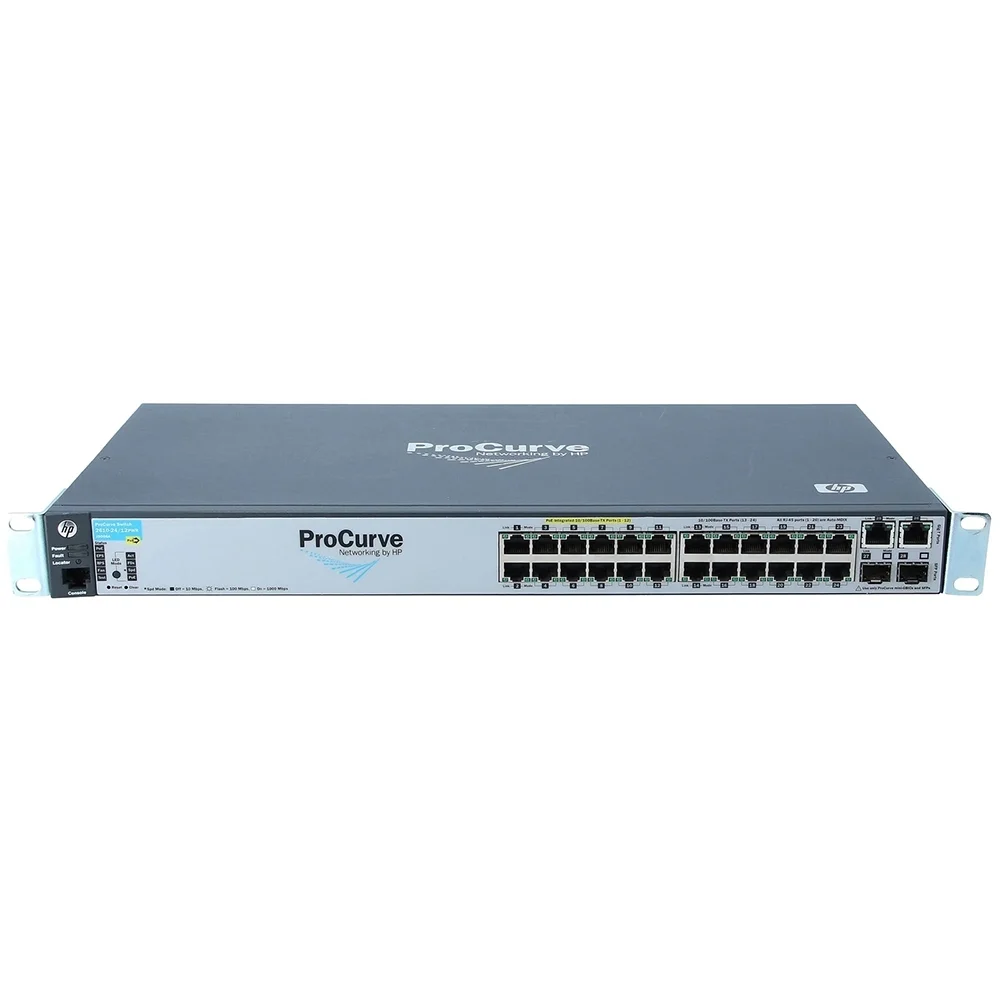 2.el switch hp procurve 2610-24/12 pwr ağ poe anahtarı