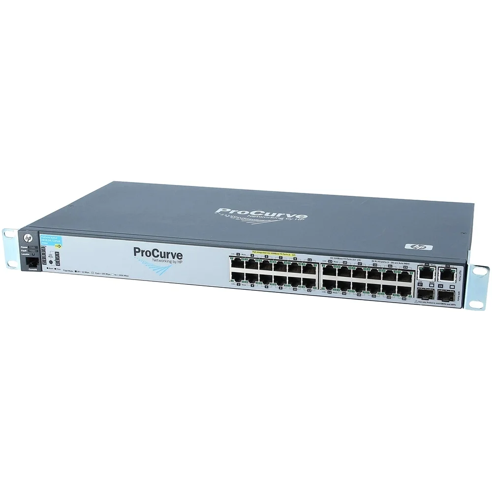 2.el switch hp procurve 2610-24/12 pwr ağ poe anahtarı