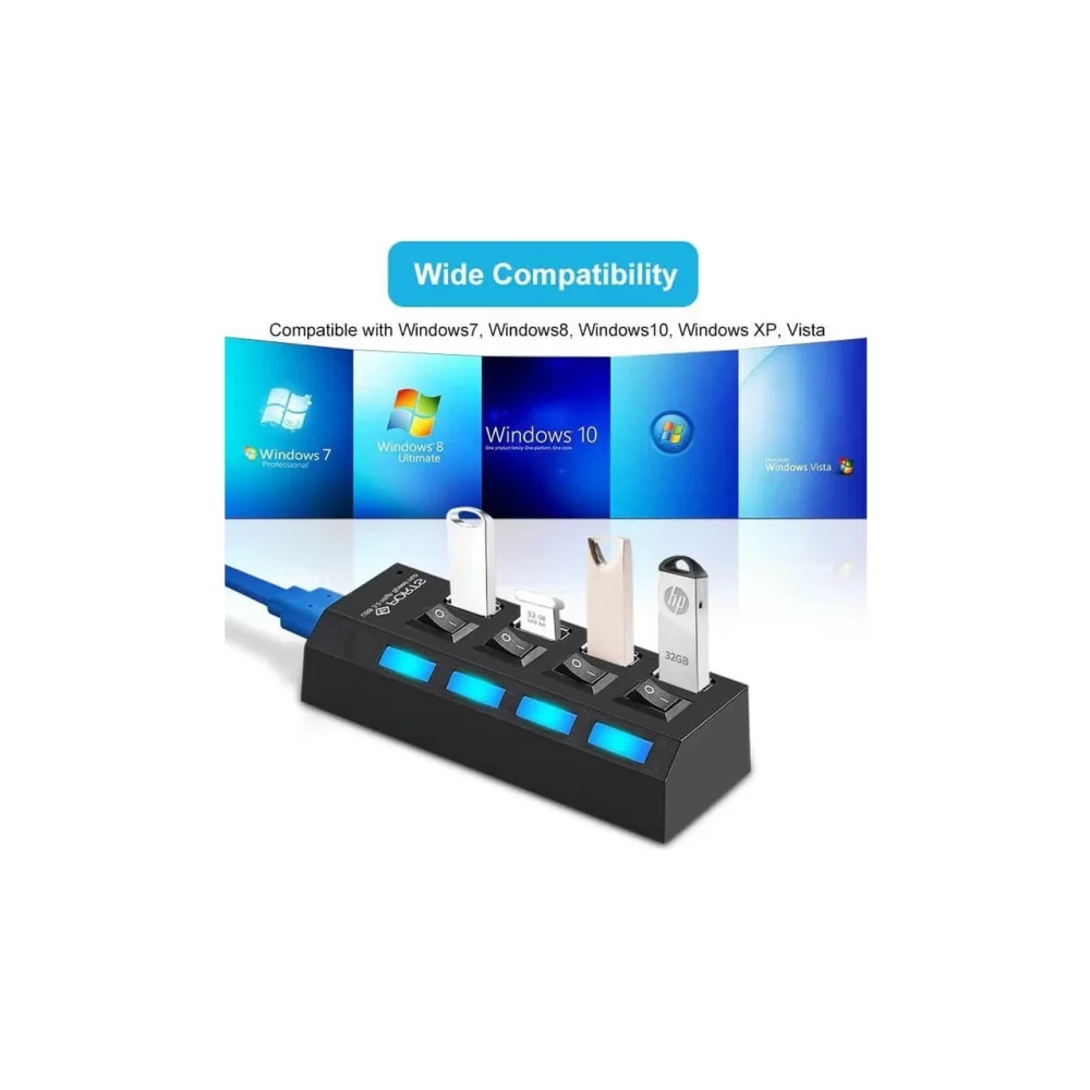 4Port USB 3.0 Çoğaltıcı HUB
