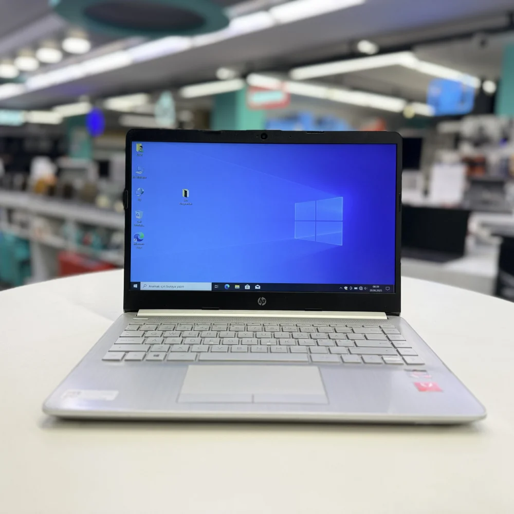 Hp Notebook 14-Dk0850No R5 3500U 8Gb 256Gb M2 Ssd 14 Fhd Ips Grey (Bx Laptop) 2.EL 3Ay Garanti