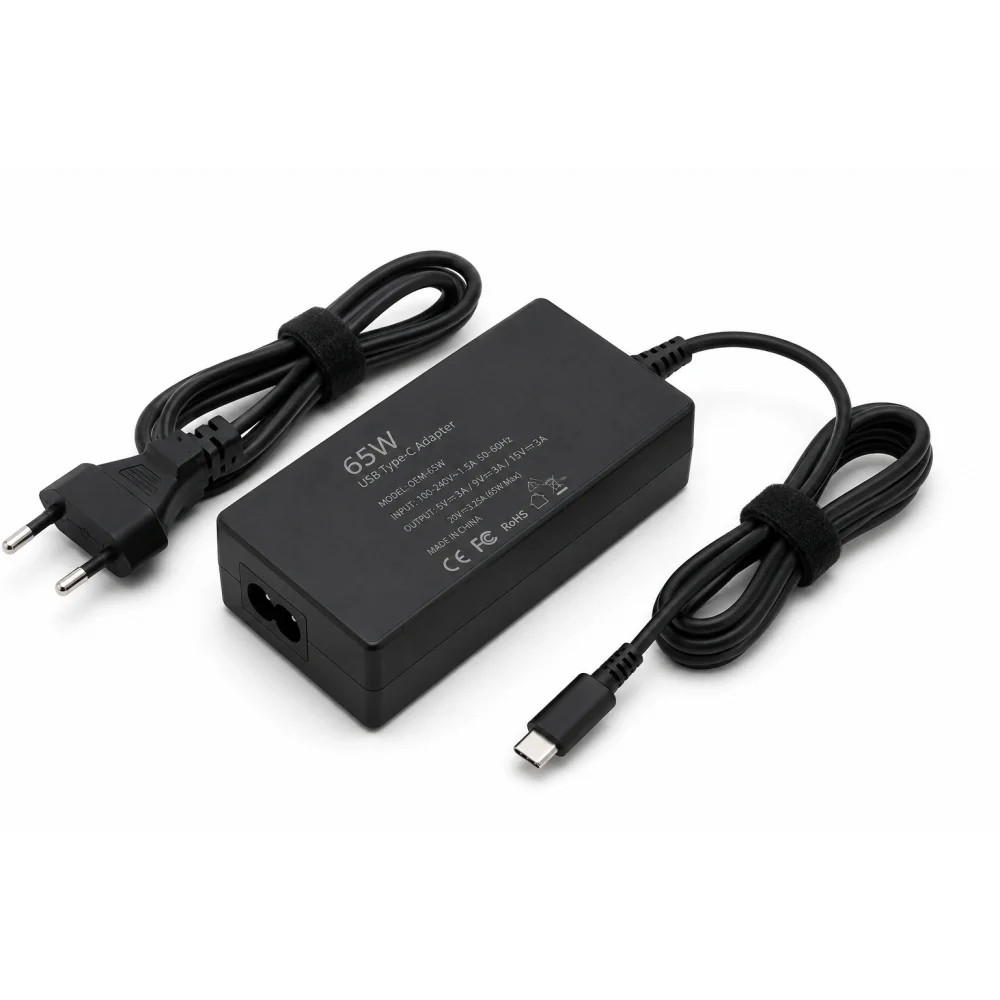 ADAPTÖR NB FAST CS18  CSADP018 20V 3.25A 5V 9V 12V 65W TYPE-C NOTEBOOK ADAPTER