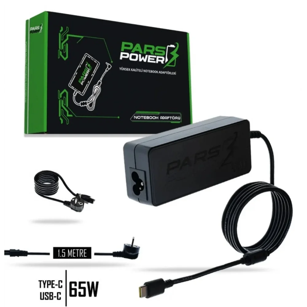 ADAPTÖR NB PARS POWER PRS-084 TYPE-C UÇ  NOTEBOOK ADAPTÖR