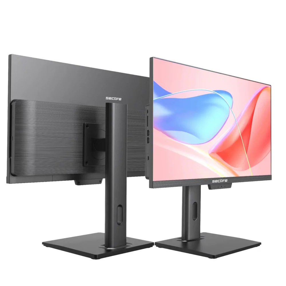 Aıo SecLife B250 PC Intel i5 9400 Cpu 8Gb Ddr4 Ram 256Gb M2 Ssd 24 Pivot Siyah All in One PC