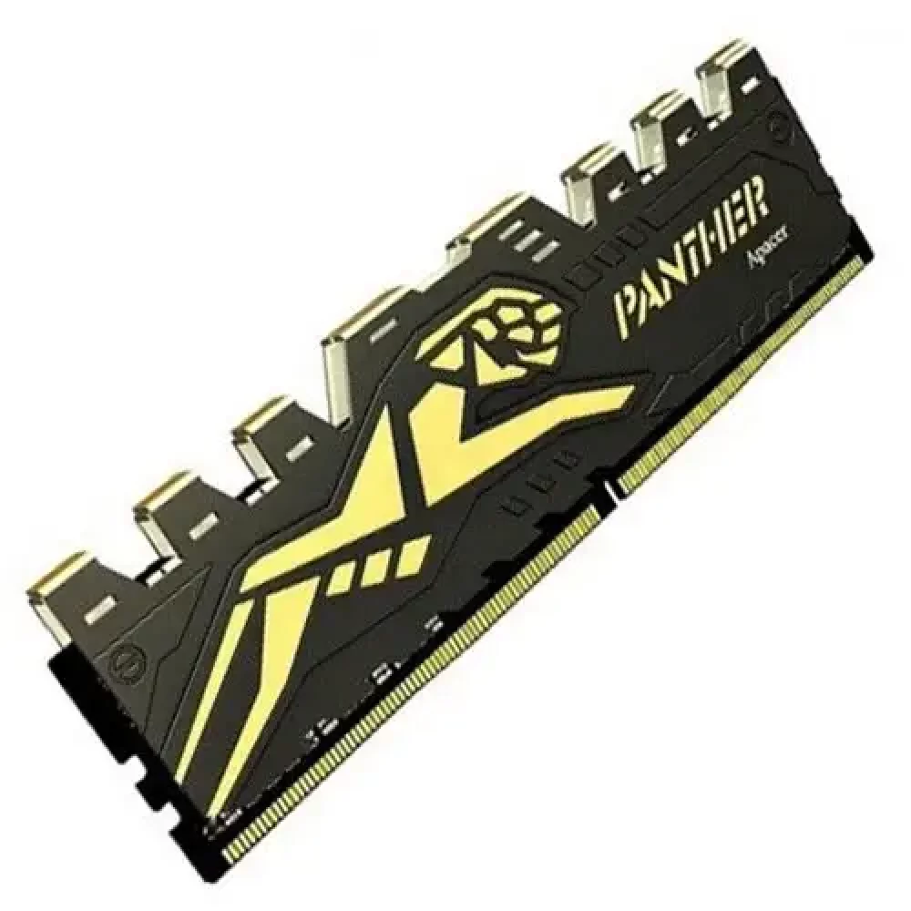 Apacer Panther Black-Gold 8GB (1x8GB) 3200MHz CL16 DDR4 Gaming Ram