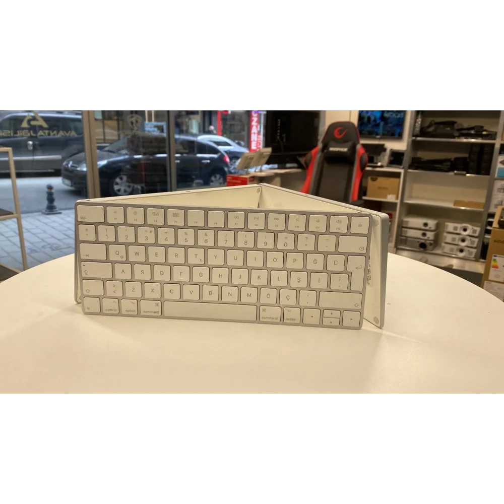 APPLE Kablosuz Klavye Apple Magic WIRELESS Keyboard 2 A1644 / EMC 2815 (ŞARJLI VERSİYON)2.el 3ay garantili Kutulu