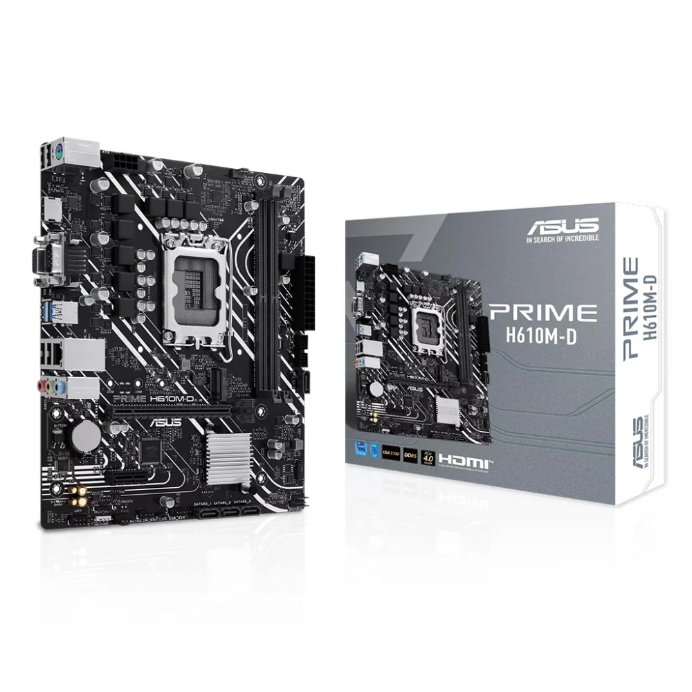 Asus Prime H610M-D Intel LGA1700 DDR5 Micro ATX Anakart
