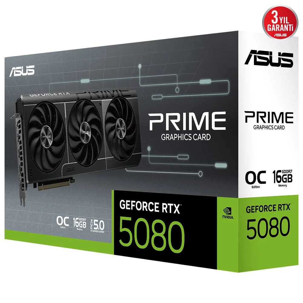 ASUS PRIME-RTX5080-O16G EKRAN KARTI