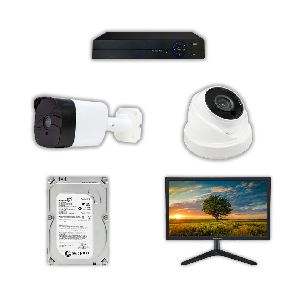 Avenır Kayıt Cihazı Av-Tc04S 4 Kanal 2Mp 1X8Tb H265 Ahd Xvr Xmeye Hıbrıt 5İn1 1080N