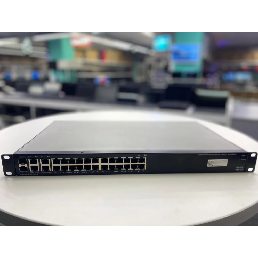 Cisco SF300-24P POE 10/100 Mbps2x1000Mps 24 Port Poe Çoklayıcı Switch 2.el 3Ay Avantaj Garantili (1Port Arızalı)