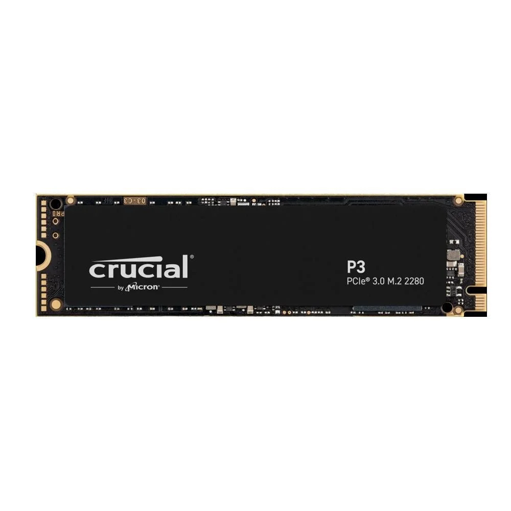 Crucial 2TB 3500-3000 MB/s PCIe P3 NVMe 22x80 M2 SSD (CT2000P3SSD8 ) 2.el 3Ay Garantili
