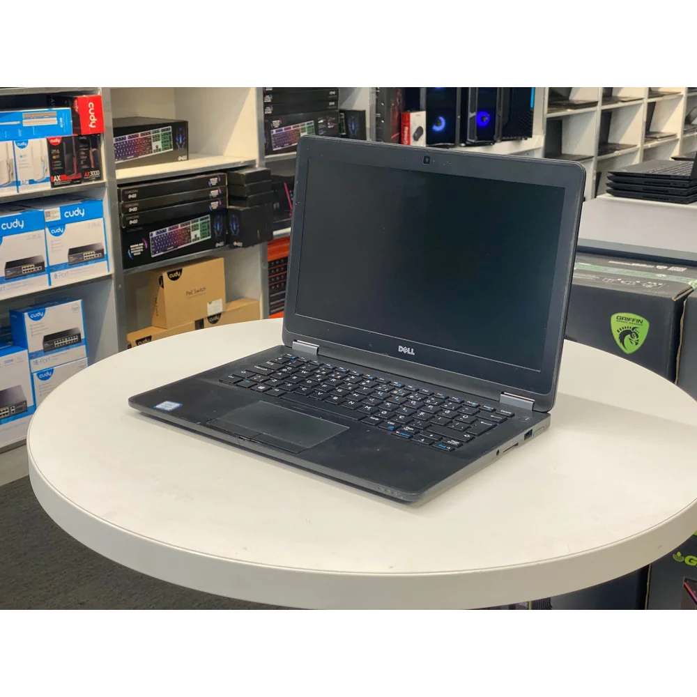 Dell Notebook Latitude E7270 intel i7 6600U 8Gb 256Gb M2 Ssd 12.5 Hd (C Laptop) 2.EL 3Ay Garanti
