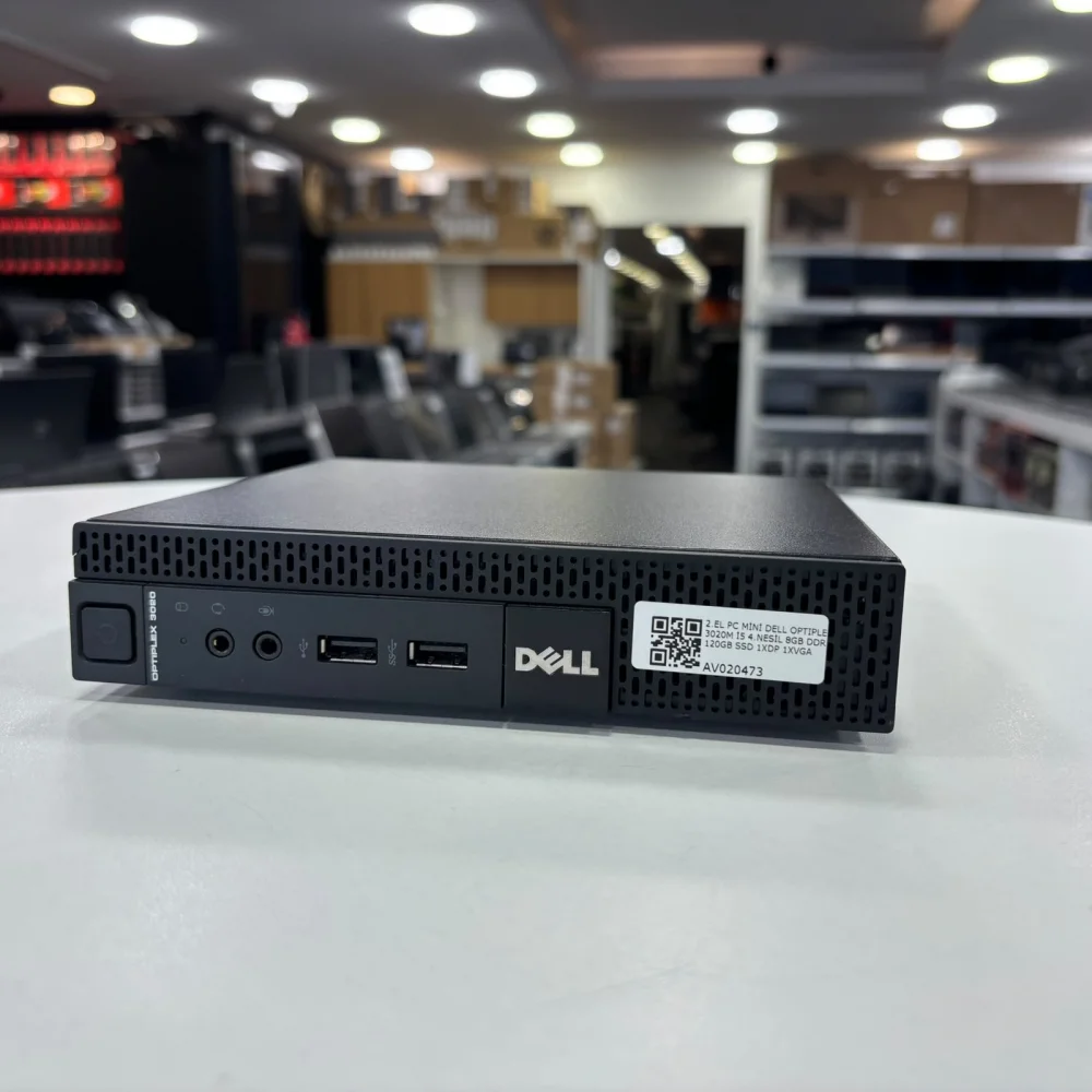 Dell Optiplex 3020M İ5 4.Nesil 8GB DDR3 120GB SSD 1Xdp 1Xvga 2.el Masaüstü Ofis Bilgisayarı