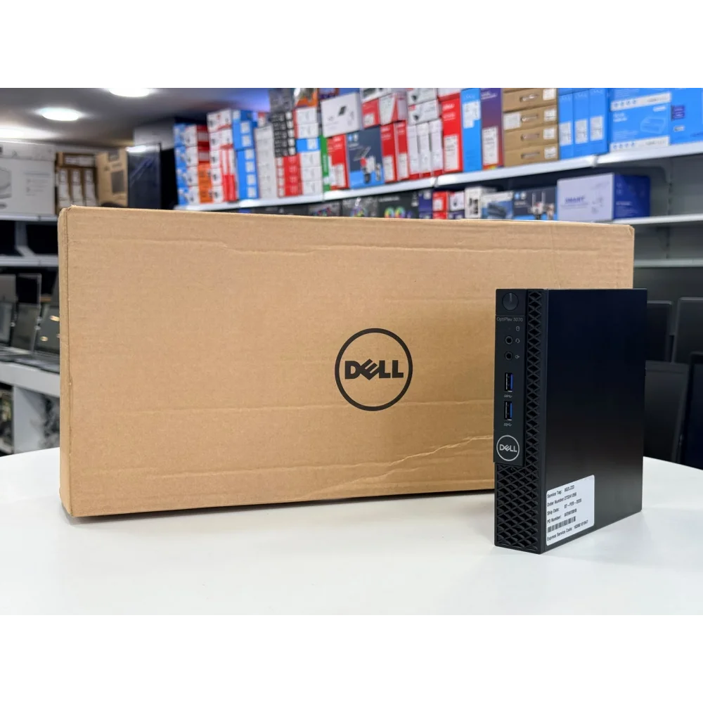 DELL OptiPlex 3070 Mini PC i7 9700T 16GB Ddr4 512Gb SSd (KIOXIA)Wifi, HDMI, DP win Lisanslı Teşhir Kutulu 1 Yıl Garantili Ofis Bilgisayarı