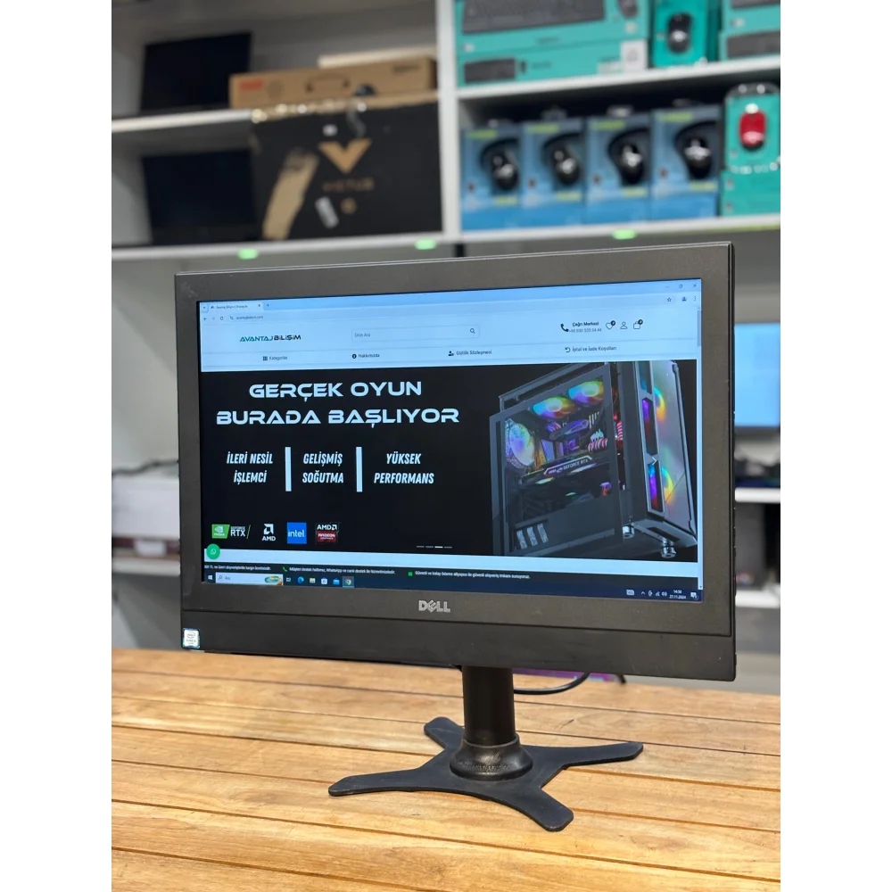 Dell Optıplex 3240 Aıo İ5 6100 8Gb Ddr3 240Gb Ssd Pivot Ayaklı All in One PC 21.5 2.El 3Ay Garanti