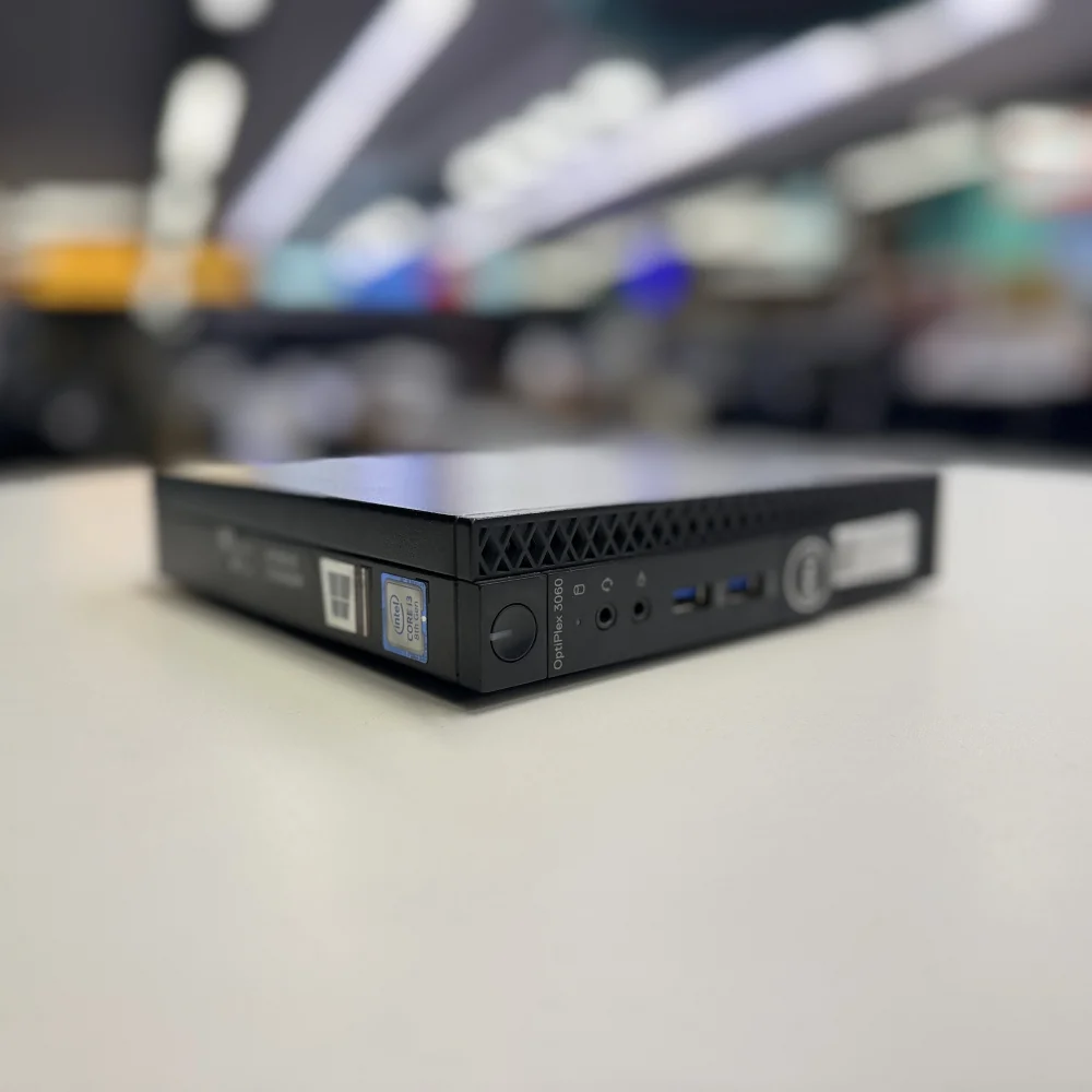 Dell Optiplex Mini Pc 3060 İ3 8100T 8Gb Ddr4 240Gb Ssd 1Xdp 1Xvga 1XHDMI 2.el Mini Bilgisayar