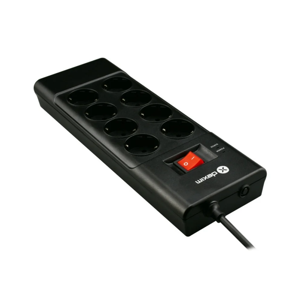 Dexım Dcp008 Sp08Dg Çoklu Priz 1.8M 8 Li Akım Korumalı Topraklanmış