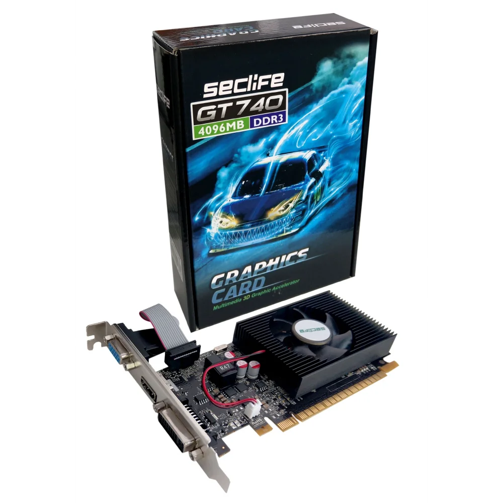Ekran Kartı 4Gb Seclıfe Gt740 128Bıt Ddr5 Hdmı Dvı Vga