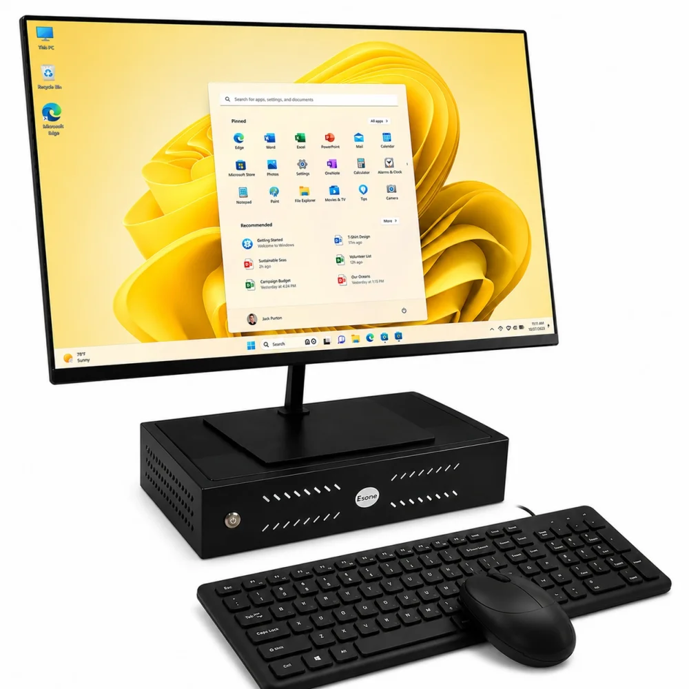 ESONIC MK2 İ3 6.NESİL 8GB DDR4 240SSD 21.5 Monitörlü MiniPC Oem Paket