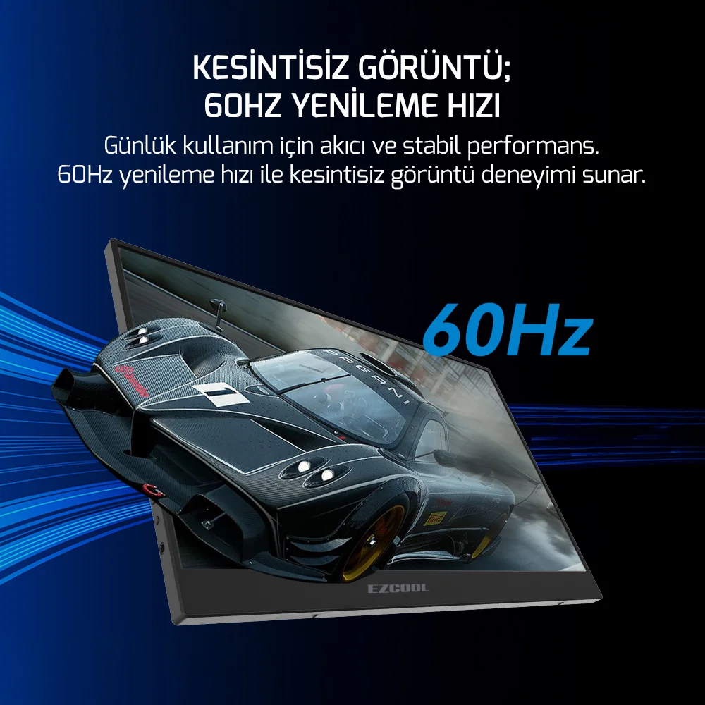 Ezcool Lite E15 15,6’’ 60HZ FHD Taşınabilir Monitör