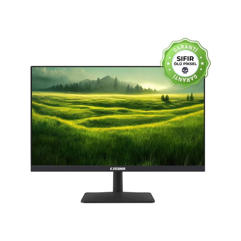 Ezcool Monitör 23.8 EZC24 Full HD 5Ms 100Hz Vga Hdmı 1920X1080 Va Panel Ofis Monitörü
