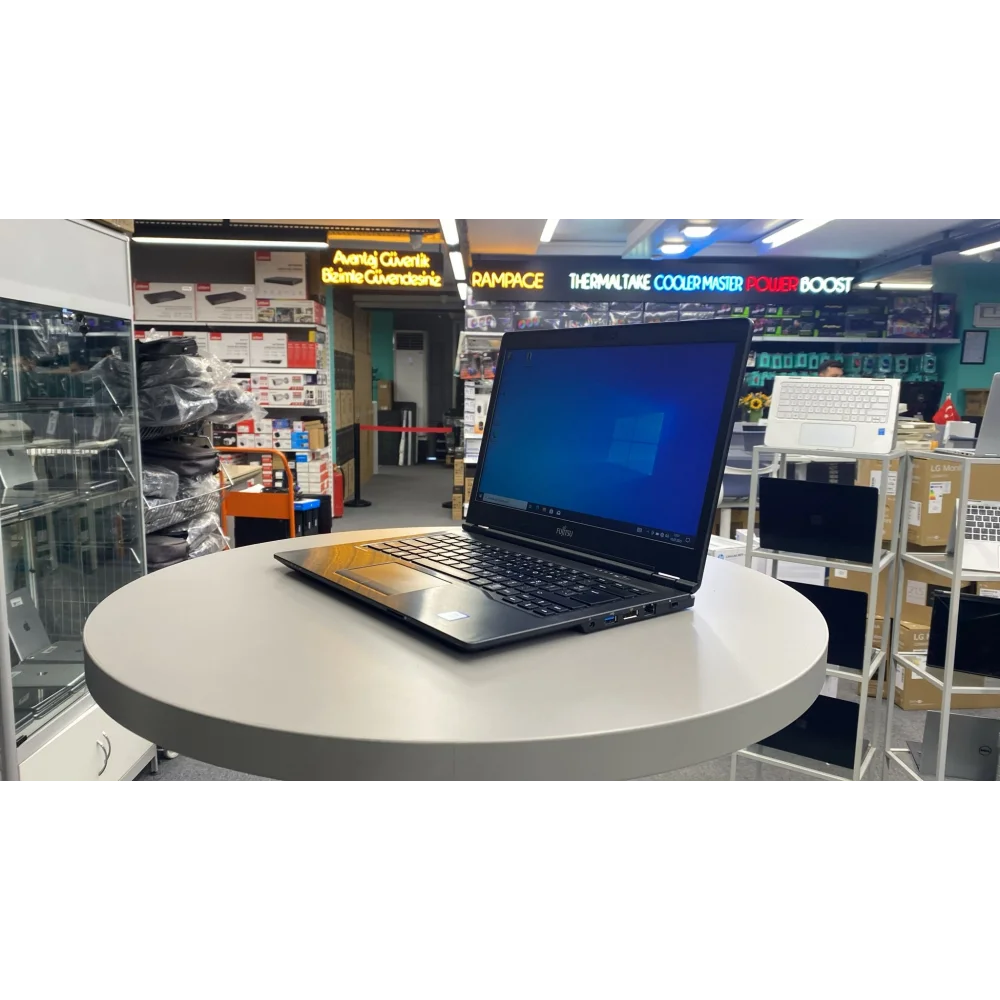 Fujıtsu U748 Notebook İ5 8250U 8Gb Ddr4 256Gb M2 Ssd O/B 14FHd Dokunmatik B Kalite Wın10 2.El