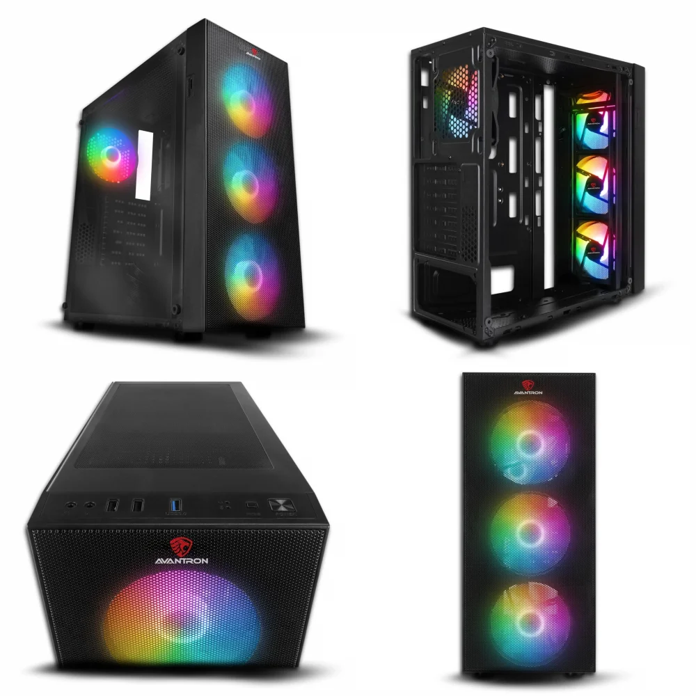 Gaming Pc intel i5 12400F 16Gb Ddr4 256Gb M2 Nvme 4Gb Gtx1050Ti 27 Oyun Bilgisayarı