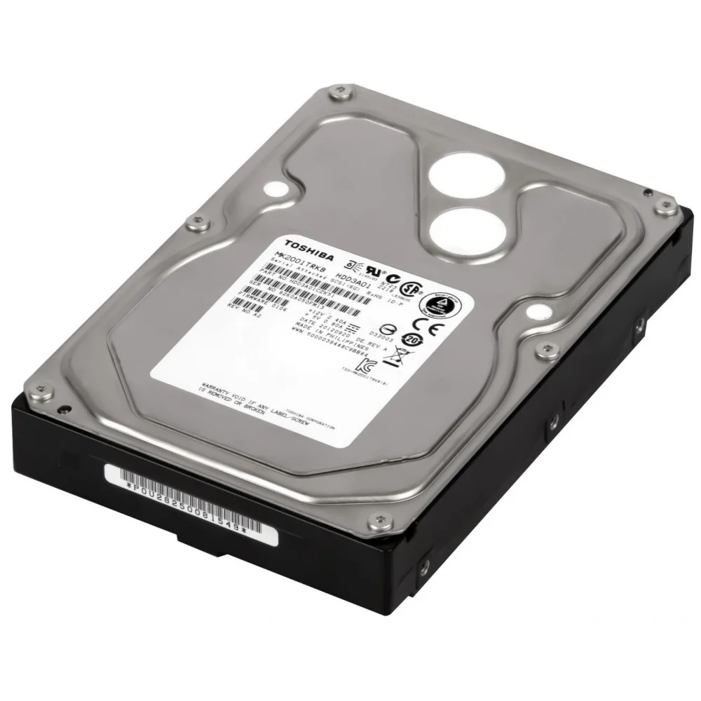 Hdd Server 3.5 2Tb Toshıba 7.2K Sas Mk2001Trkb 2.El 3Ay Garanti