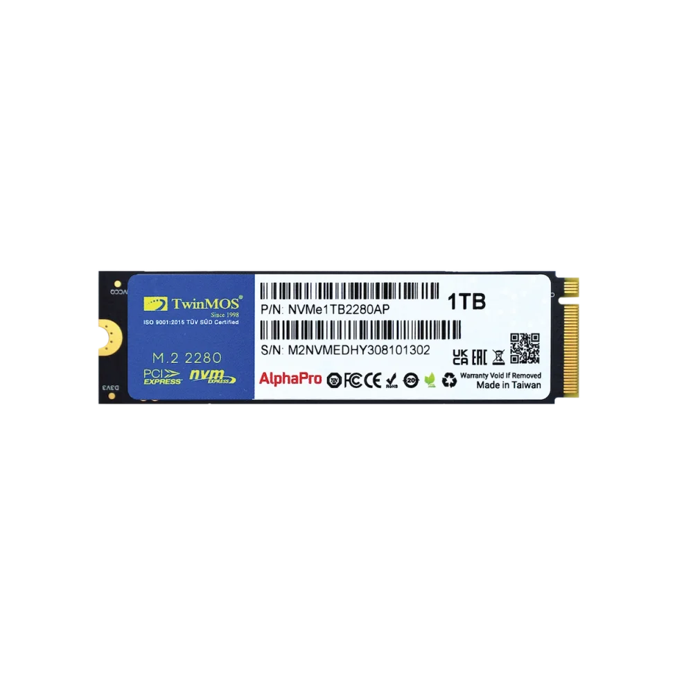 Hdd Ssd M2 Nvme 1Tb TwinMOS 3600/3250MB/S 3DNAND