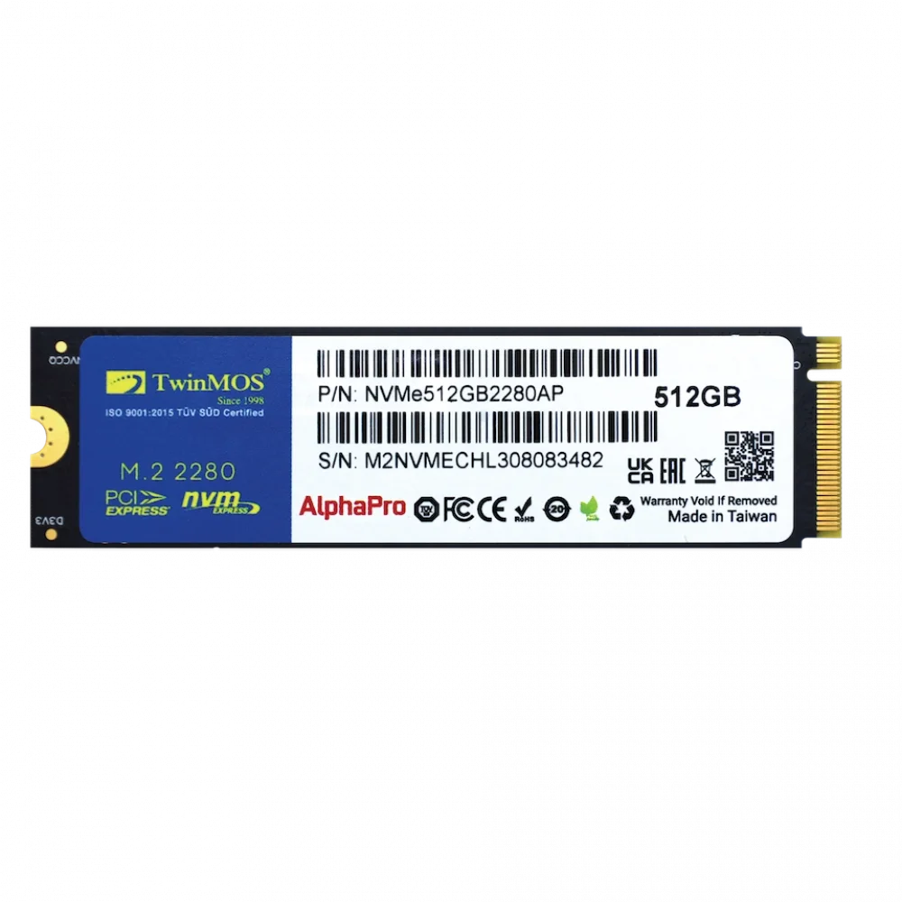 Hdd Ssd M2 Nvme 512Gb TwinMOS 3600/3250MB/S 3DNAND