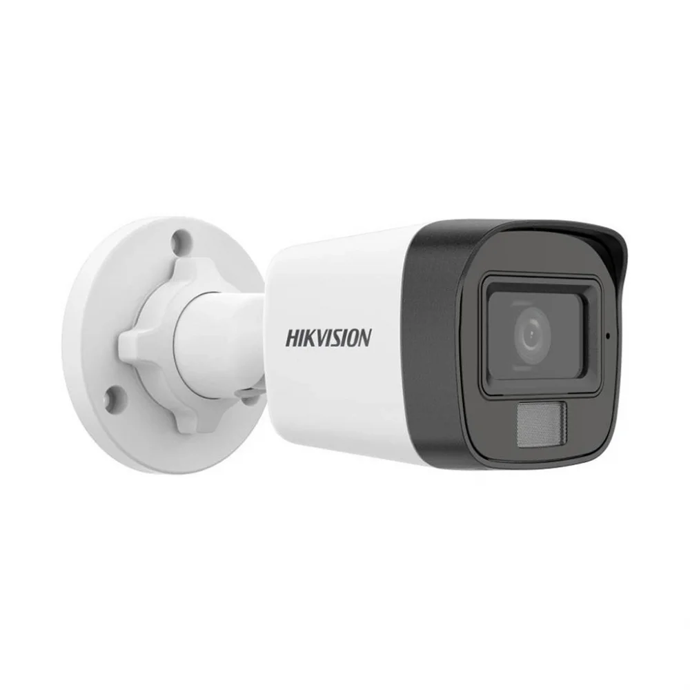 Hikvision DS-2CD1021G2-LIUF Renkli Sesli 2MP 1080P 2.8MM H265+ Poe IP Bullet Kamera