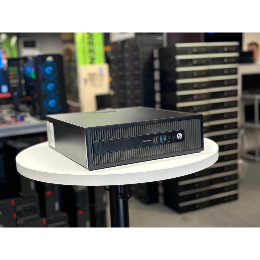 Hp 2.El Pc EliteDesk 800 G1 Sff (Yatay) 4.Nesil Ddr3 (Cpu + Ram + Hdd Yok) O/B Vga