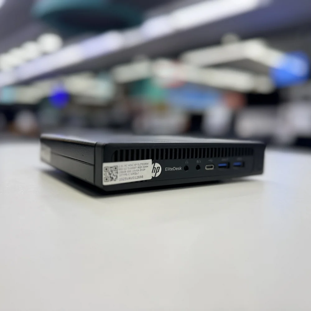 Hp 2.El Pc Mini EliteDesk 800 G2 İ5 6500T 8Gb Ddr4 256Gb Ssd 1Xvga 2Xdp 1x Typ-C Girişli