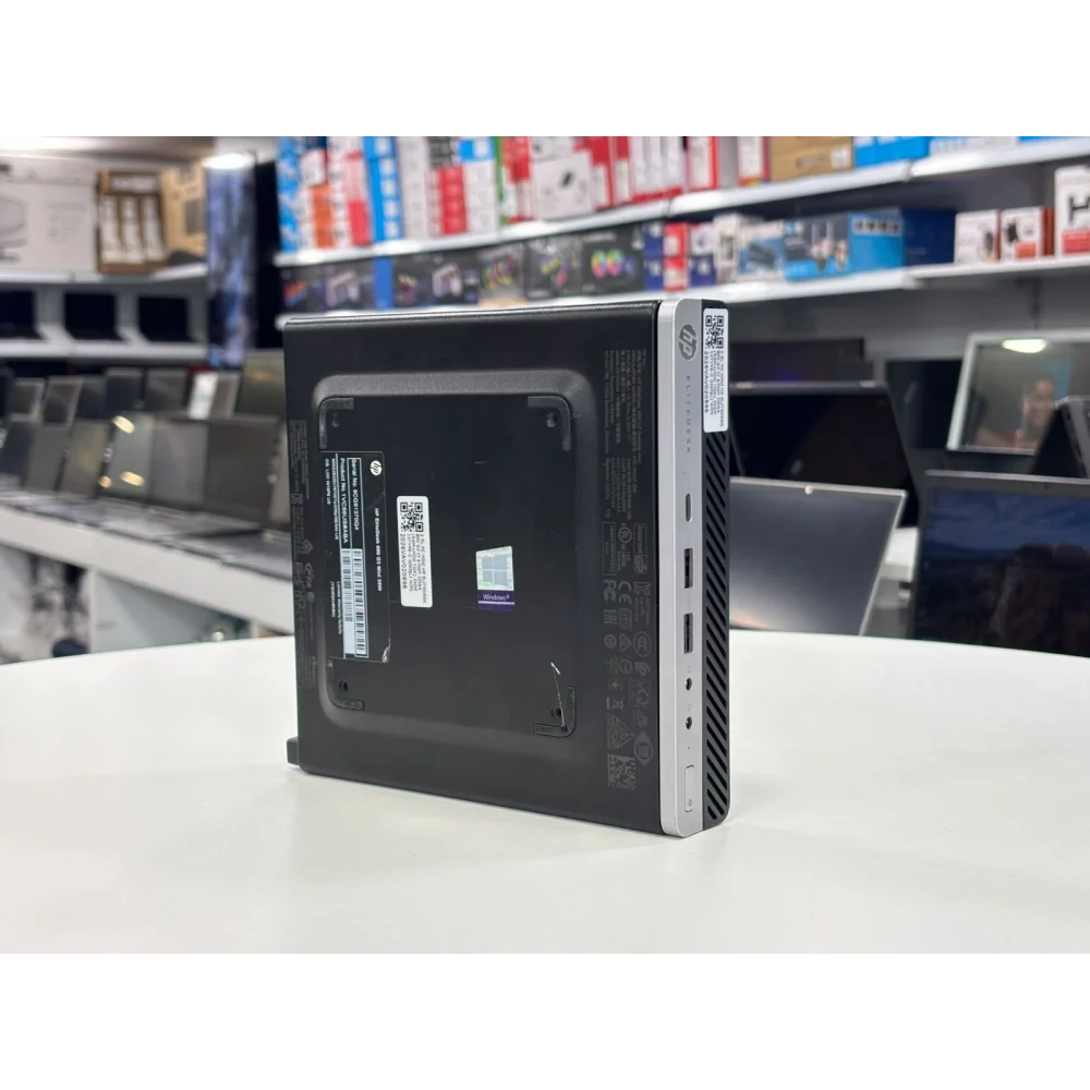 Hp 2.El Pc Mini EliteDesk 800 G3 İ7 6700T Ddr4 (Ram+Hdd Yok) 3Xdp 1Xtype-C Girişli Wifili
