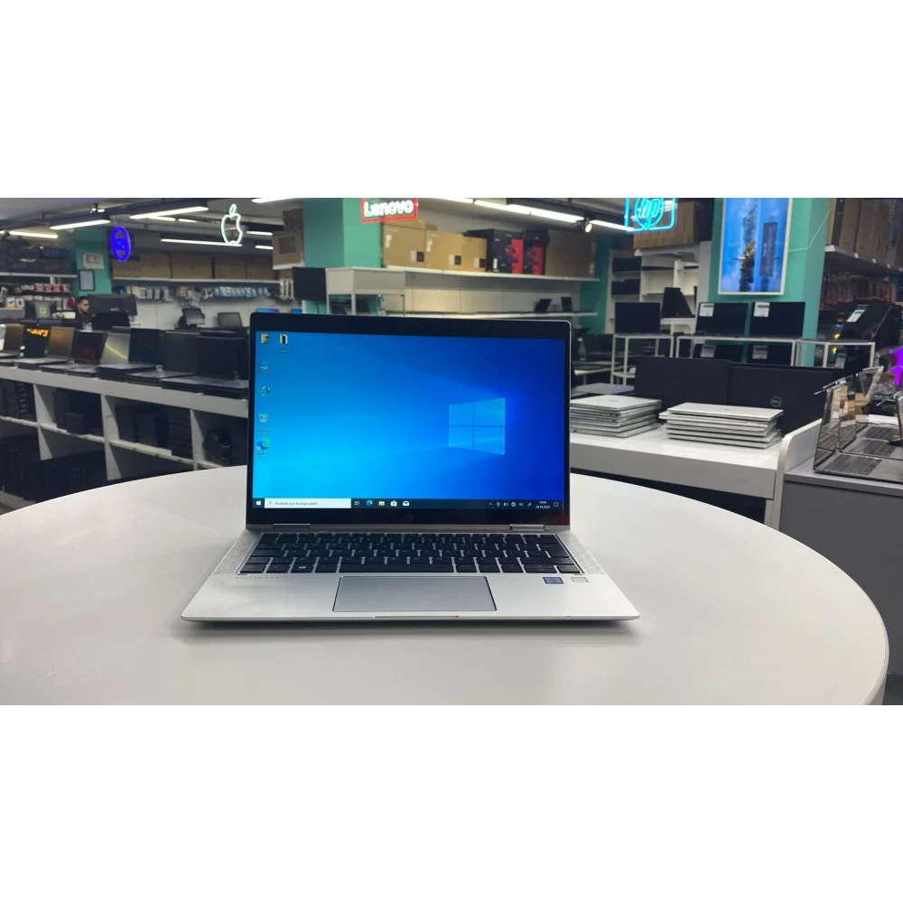 Hp Elıtebook X360 1030 G3 Notebook İ5 8350U 8Gb Ram 256Gb m2 Ssd 13.3Fhd Ips Dokunmatik 120Hz Win10 2.El B Laptop
