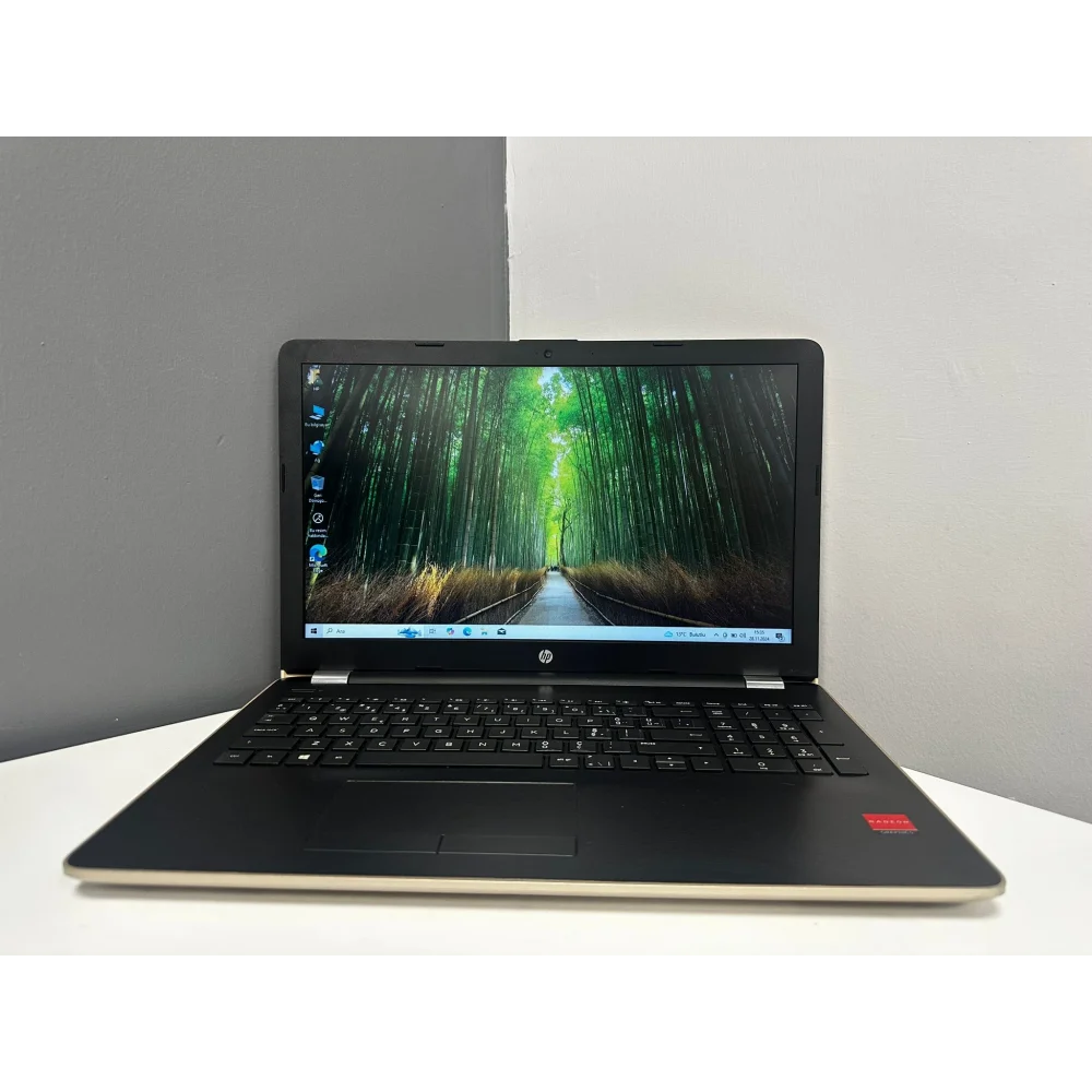 Hp Notebook 15-Bw046No A12-9720P 8Gb 256Gb Ssd 2Gb R7 M340 15.6Hd Gold (Bx Laptop) 2.EL 3Ay Garanti