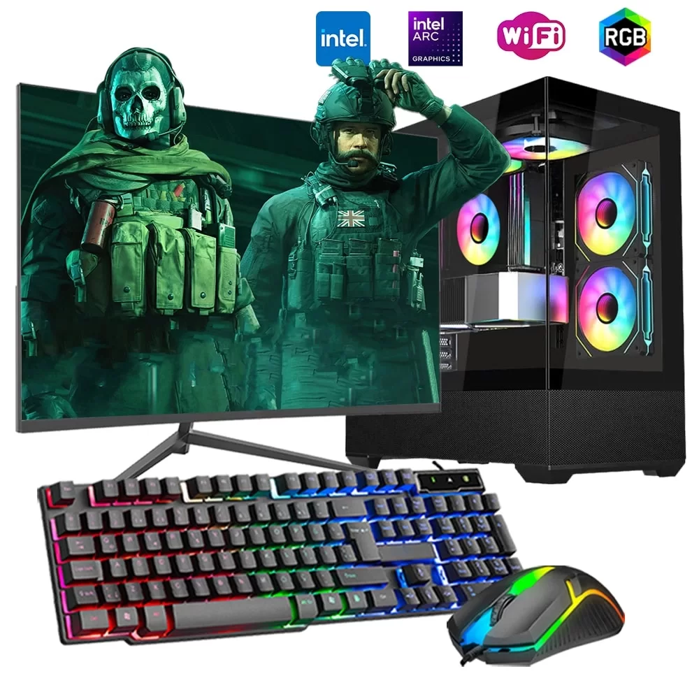 i5 12400F 16GB DDR4 1TB m2 12GB ARC B580 27 165Hz Monitörlü Oyun Bilgisayarı